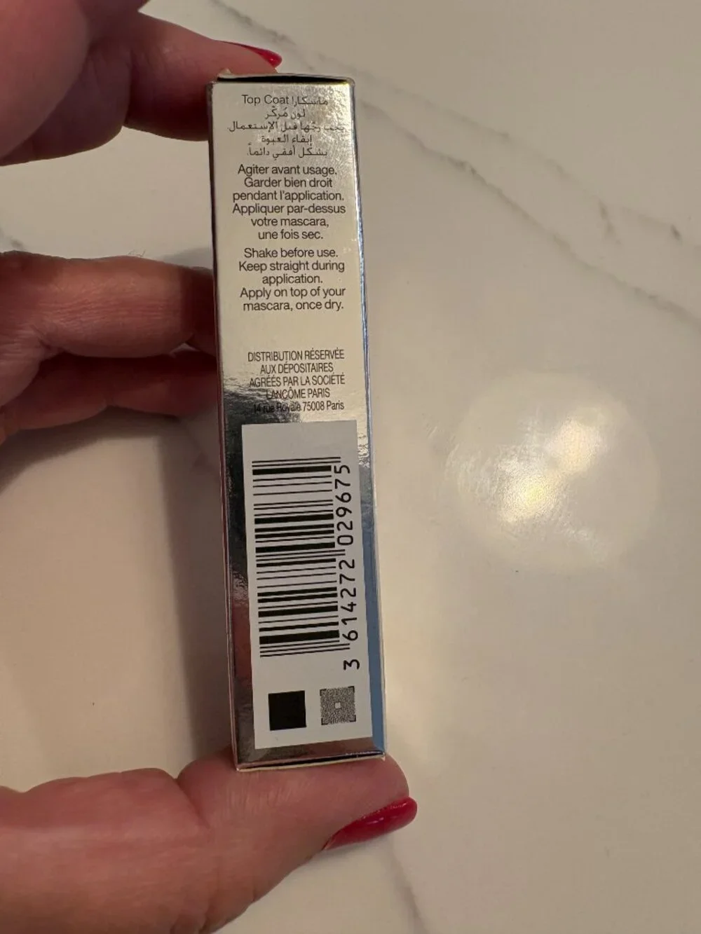 Lancôme Monsieur Big Color Lash Top Coat
